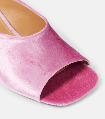 Sandali 65 in velluto | Dries Van Noten