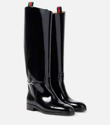 Stiefel Horsebit aus Leder | Gucci