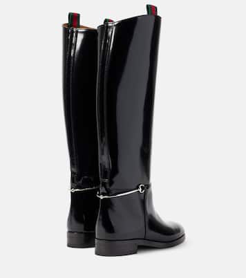Stiefel Horsebit aus Leder | Gucci