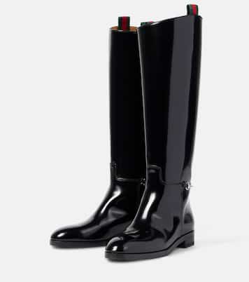Stiefel Horsebit aus Leder | Gucci