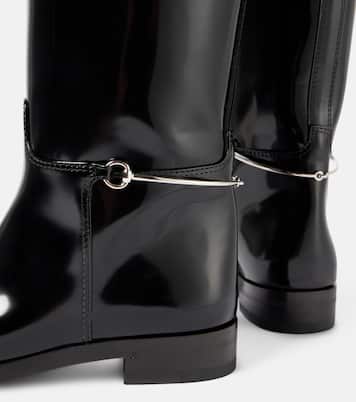 Stiefel Horsebit aus Leder | Gucci