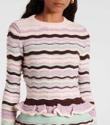 Top in maglia a righe | Susan Fang