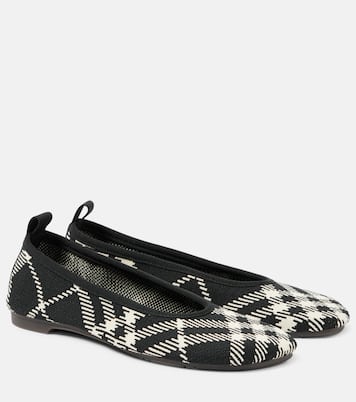 باليرينا بمربعات | Burberry