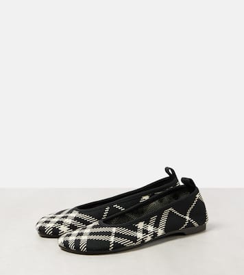 باليرينا بمربعات | Burberry