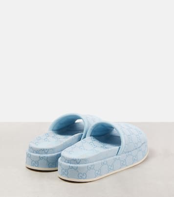 Clarice GG canvas slides | Gucci