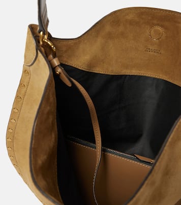 Borsa a spalla Oskan Large in suede | Isabel Marant