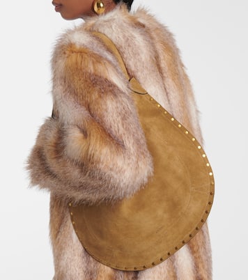 Borsa a spalla Oskan Large in suede | Isabel Marant