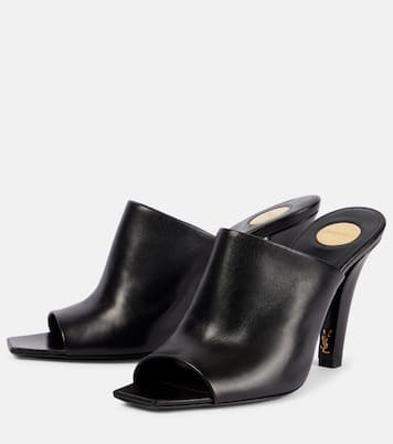 Mules Jill 95 en cuir | Saint Laurent