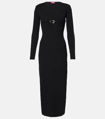 Abito midi Murphy in maglia a coste | Staud