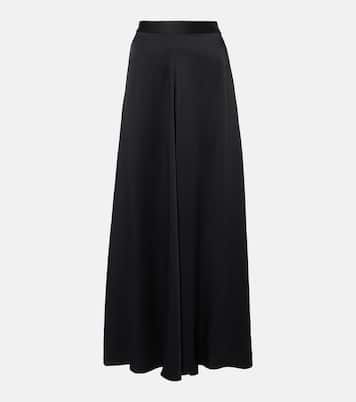 Jupe longue Kayana en satin | Isabel Marant
