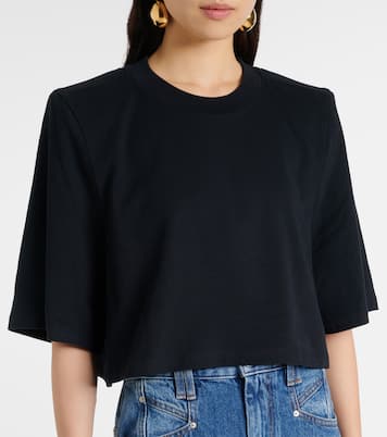 T-shirt raccourci Zaely en coton | Isabel Marant
