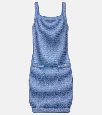 Abito corto in misto cotone | Gucci