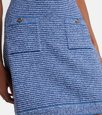 Abito corto in misto cotone | Gucci