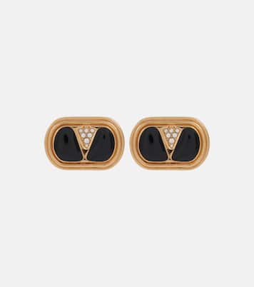 Boucles d’oreilles Ovalette à ornements | Valentino