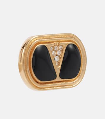 Boucles d’oreilles Ovalette à ornements | Valentino
