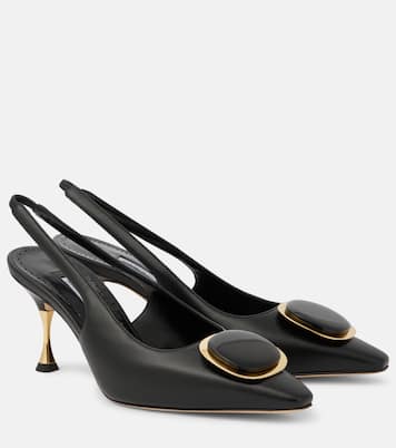 Pumps slingback Chiaran 70 in pelle | Manolo Blahnik