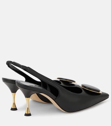 Pumps slingback Chiaran 70 in pelle | Manolo Blahnik
