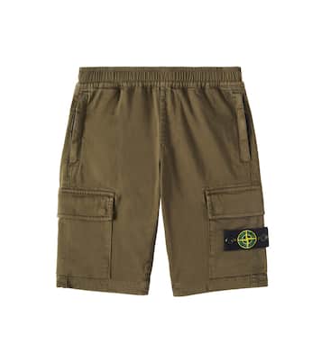Shorts cargo Compass in cotone | Stone Island Junior