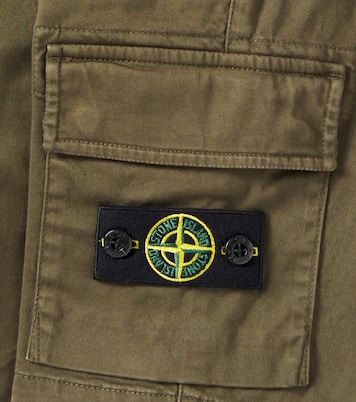 Shorts cargo Compass in cotone | Stone Island Junior