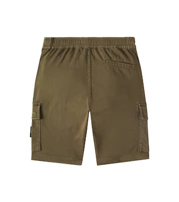 Shorts cargo Compass in cotone | Stone Island Junior