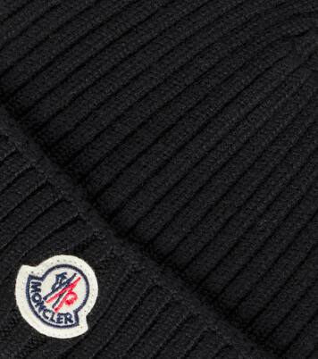 Logo wool beanie | Moncler Enfant