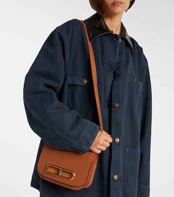 Lingot Small leather crossbody bag | Delvaux