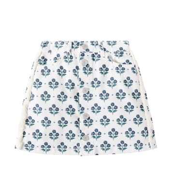 Jupe Leros en jean à fleurs | The New Society