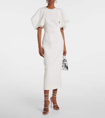 Bridal Midikleid Calita aus Crêpe | Roksanda