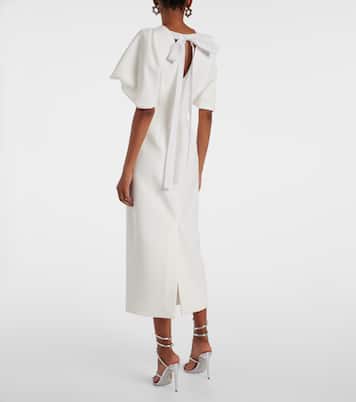 Bridal Midikleid Calita aus Crêpe | Roksanda
