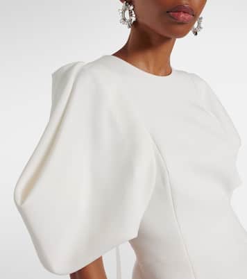 Bridal Midikleid Calita aus Crêpe | Roksanda