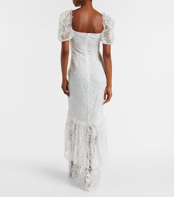Robe longue en dentelle | Alessandra Rich