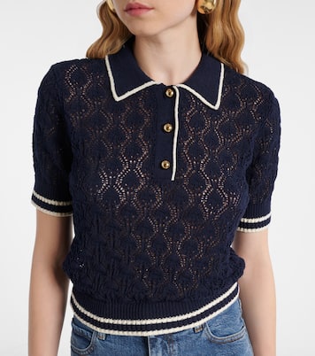Polo cropped Rookie in maglia | Frame