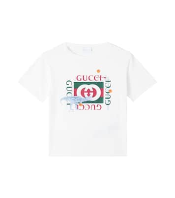 x Euan Roberts camiseta de algodón estampada | Gucci Kids