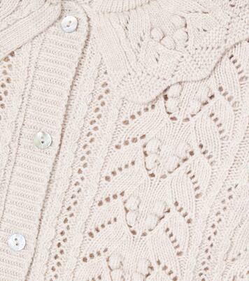 Cardigan Lila aus Baumwolle | The New Society