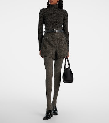 헤링본 울 블렌드 쇼츠 | Max Mara