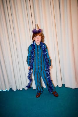 Pantalon rayé en coton | Bobo Choses