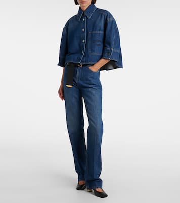 Oversized denim shirt | Givenchy