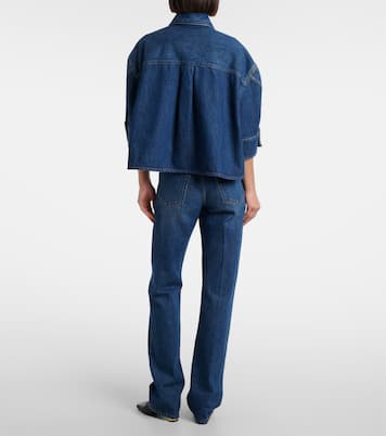 Oversized denim shirt | Givenchy