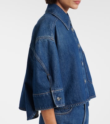 Oversized denim shirt | Givenchy