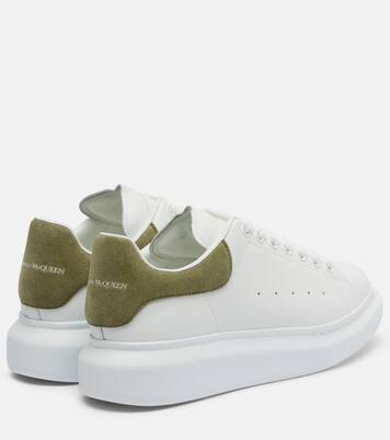 Oversized leather sneakers | McQueen