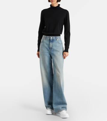 Oversized leather sneakers | McQueen