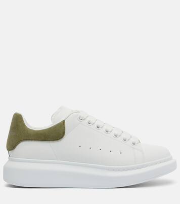 Oversized leather sneakers | McQueen