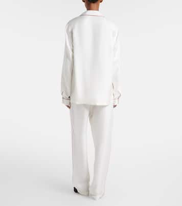 Silk twill pajama pants | Tom Ford