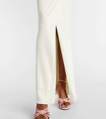 Medusa '95 gathered jersey gown | Versace