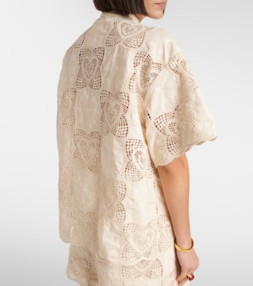 Wanderlust crochet cotton-blend shirt | Zimmermann