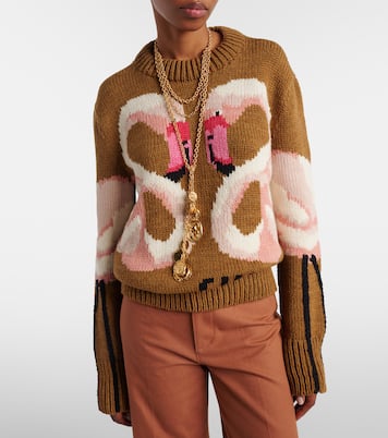 Wool jacquard sweater | Chloé
