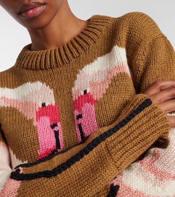 Wool jacquard sweater | Chloé