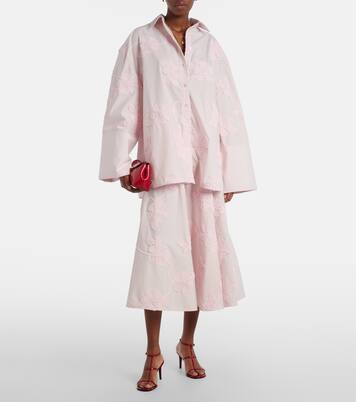 Chemise Lipy brodée en coton | Rotate