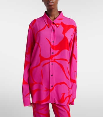 Floral oversized shirt | Dries Van Noten