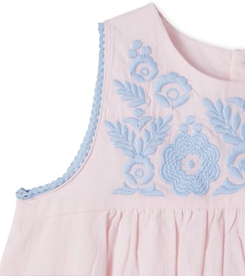 Solenia embroidered cotton top | Louise Misha